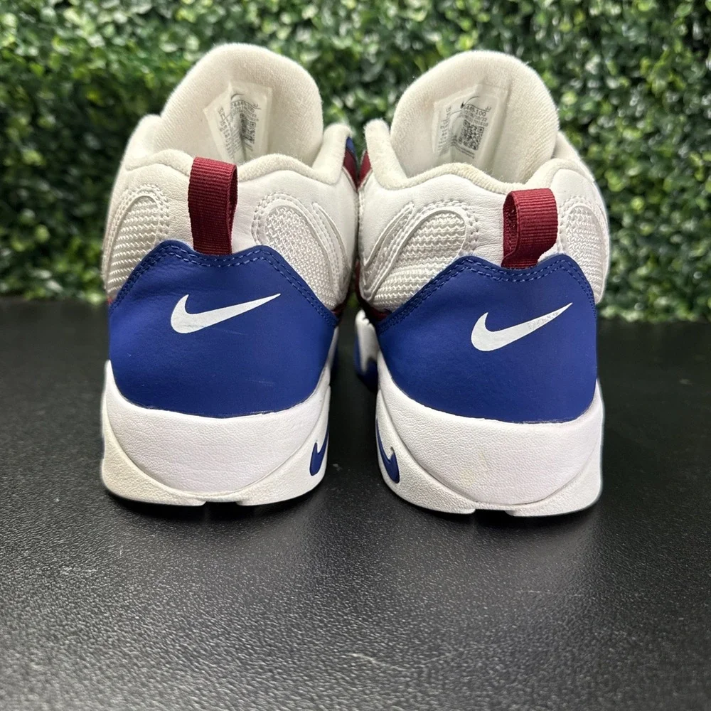 Nike Air Speed Turf Max 96 Shoes Boys Size 7Y White Blue Red Sneakers DZ4449-100